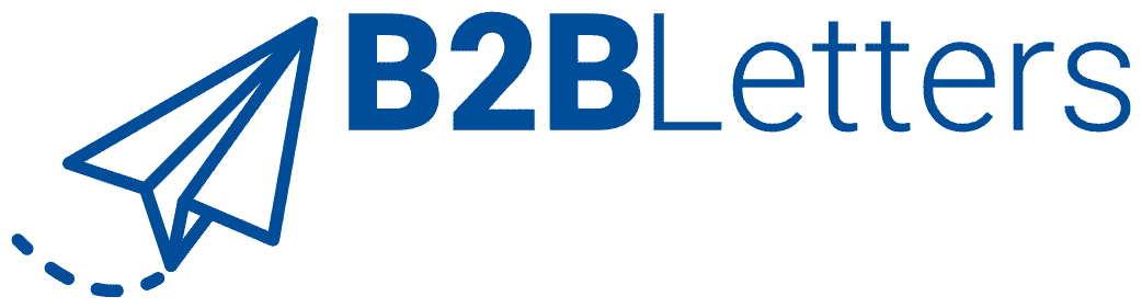 B2B Letters Logo